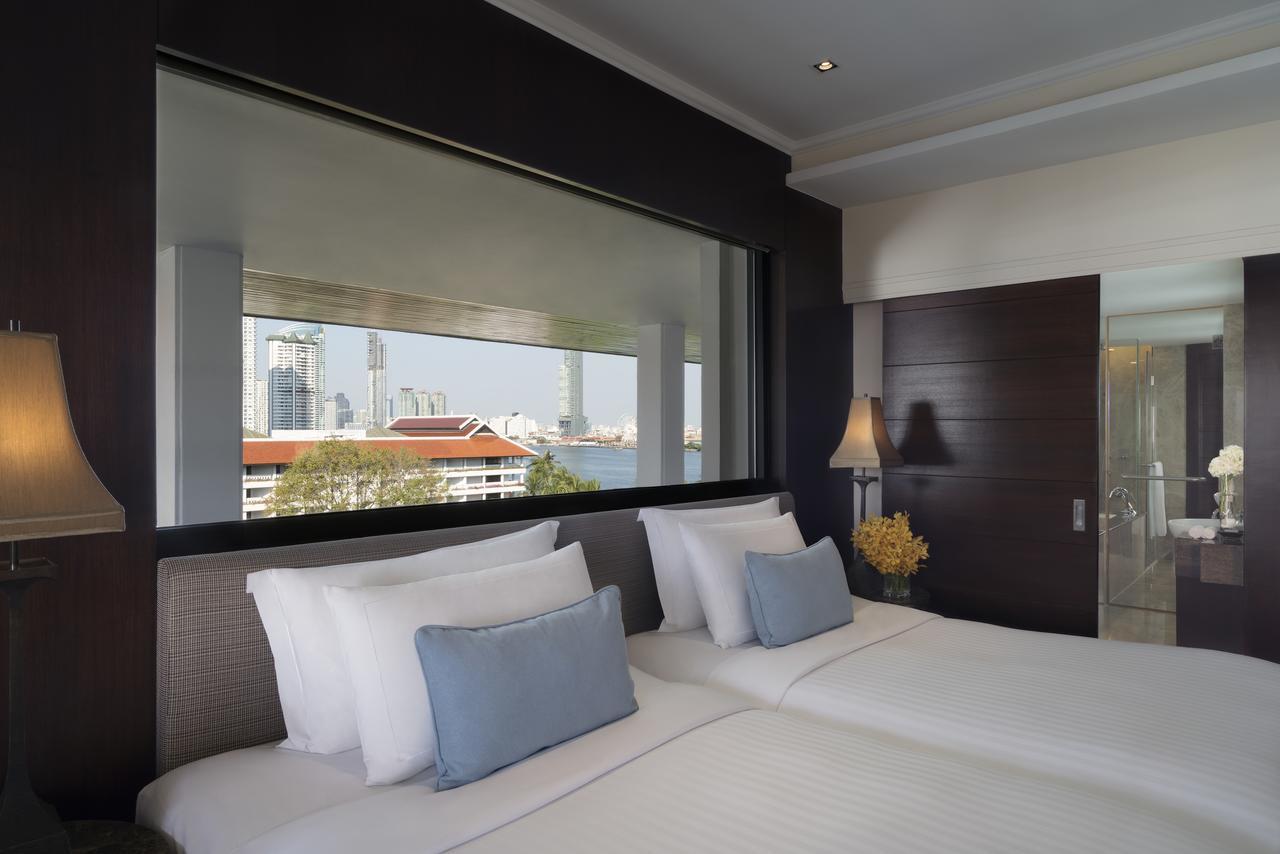 Anantara Riverside Bangkok Resort Εξωτερικό φωτογραφία A bedroom at the hotel